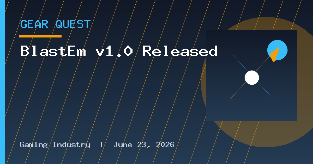 BlastEm v1.0 Released