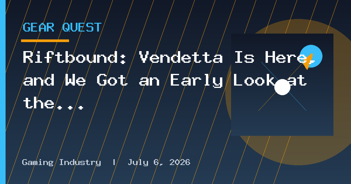 Riftbound: Vendetta Is Here, and We Got an Early Look at the New Set