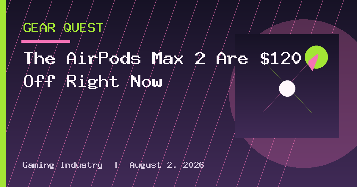 The AirPods Max 2 Are $120 Off Right Now