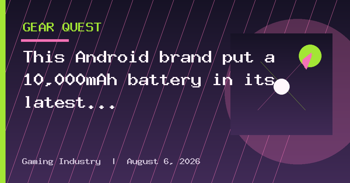 This Android brand put a 10,000mAh battery in its latest phone, and Samsung
